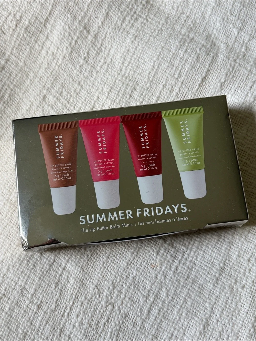 Summer Fridays Lip Balm Minis - Box Has Slight Damage